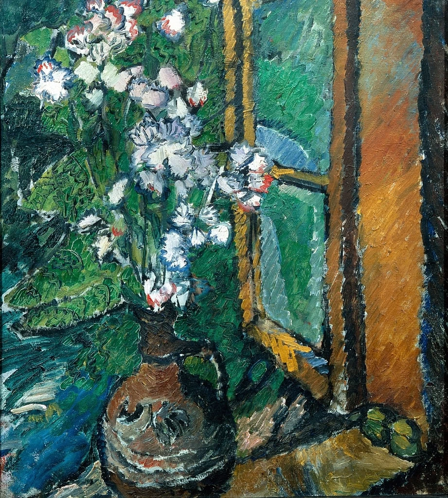 Brocca con fiori